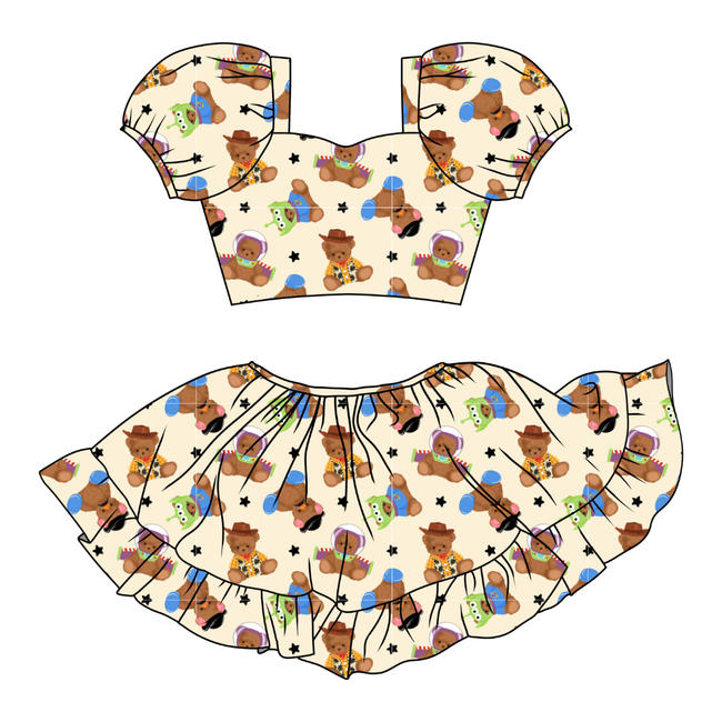 Toy Box Besties Starlet Skirt Set Knit - PRE ORDER