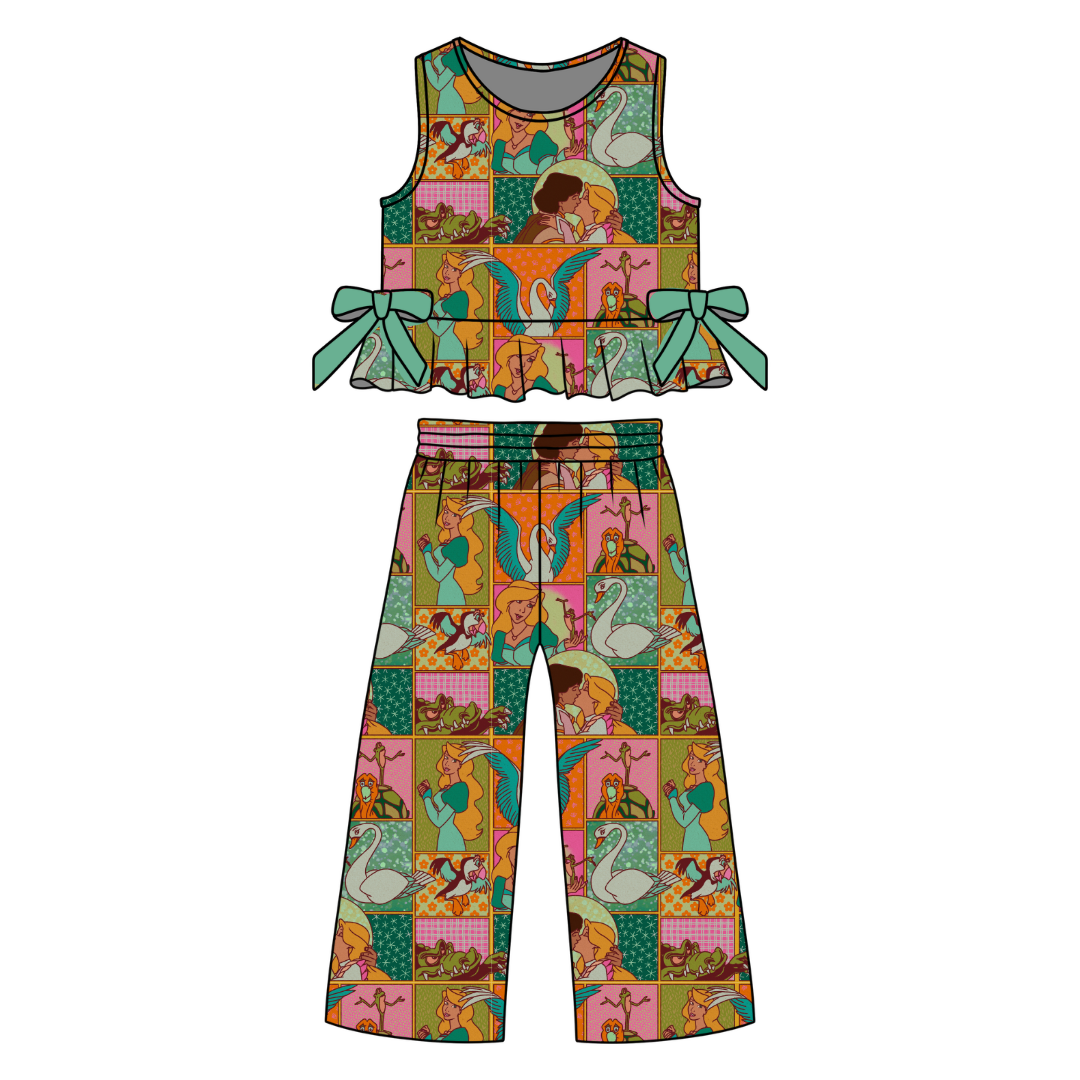 Swan Marlowe Pants Set - Knit - Pre Order