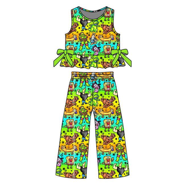 Cartoons Marlowe Pants Set - Knit - Pre Order