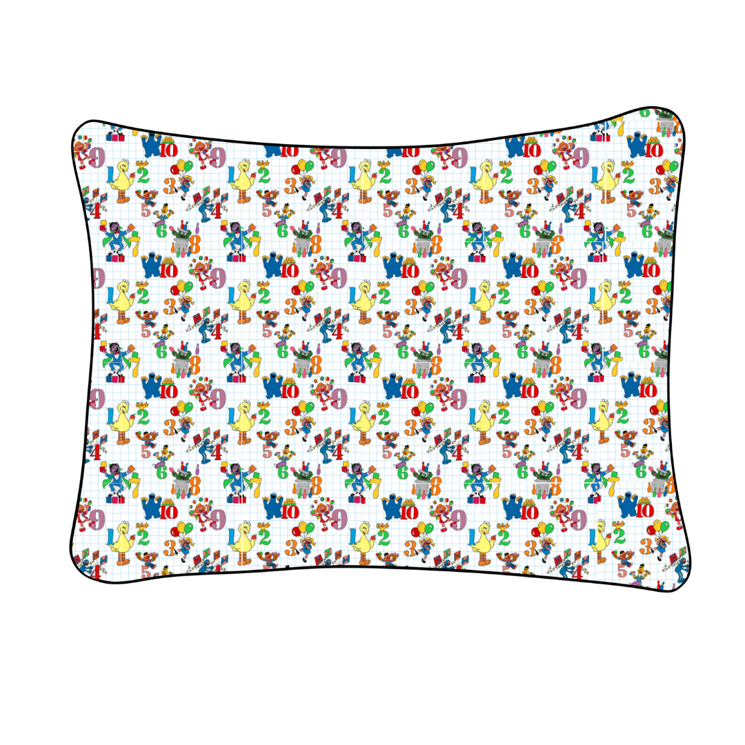 Number Street - Pillowcase Bamboo - PRE ORDER