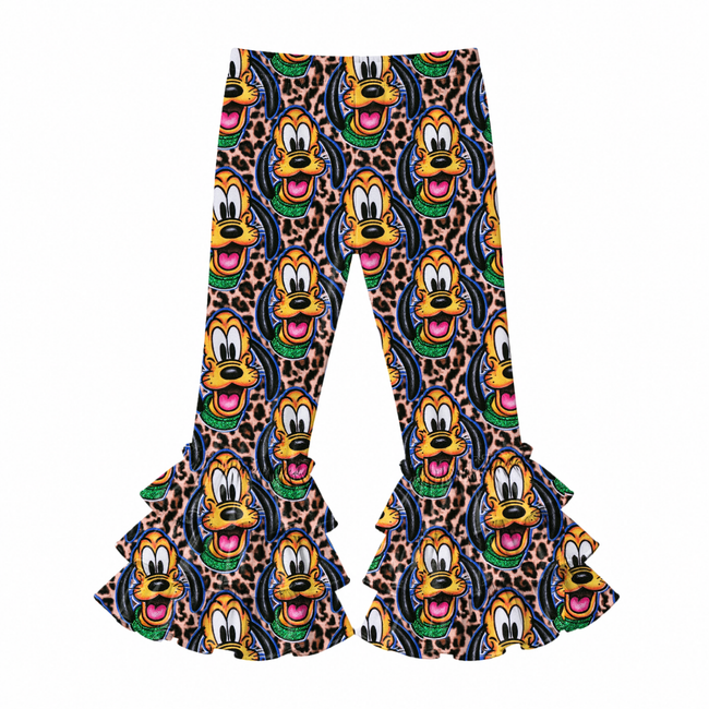 Dog Days Juniper Ruffle Leggings - Knit - Pre Order - Christmas Special