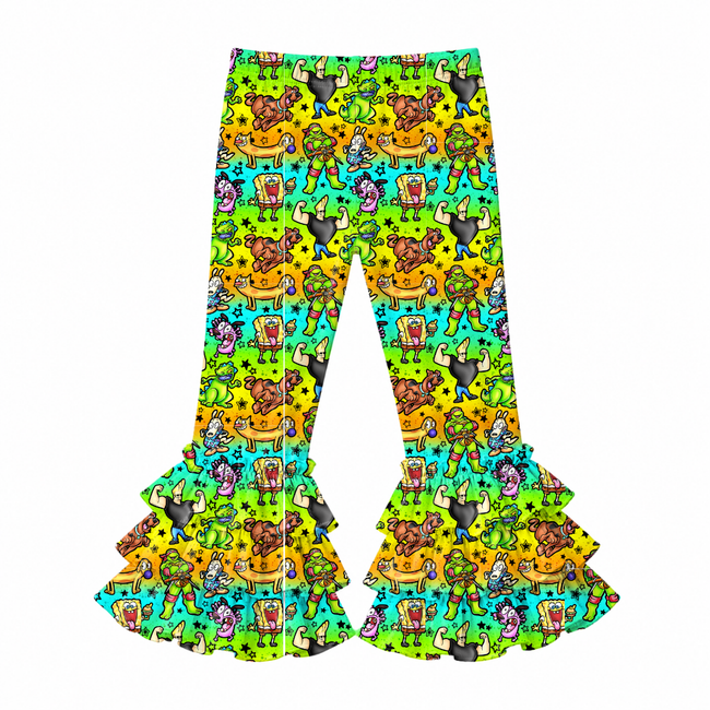 Cartoons Juniper Ruffle Leggings - Knit - Pre Order - Christmas Special