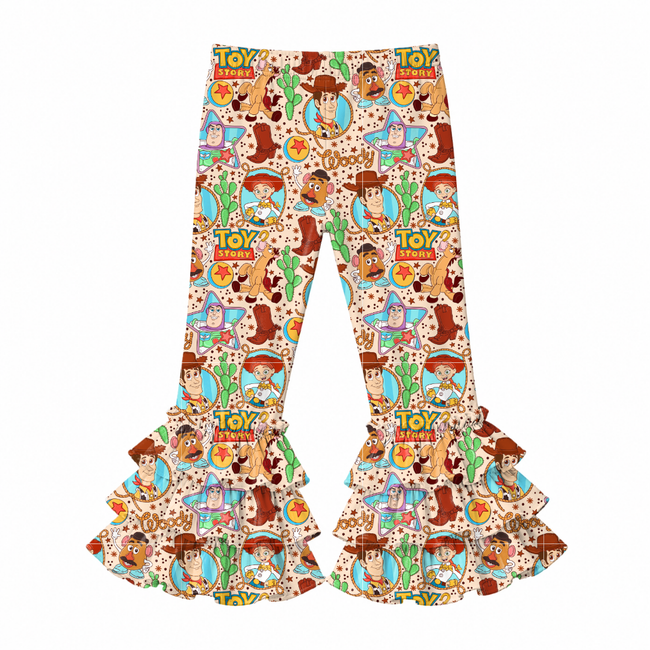 Howdy Partner Juniper Ruffle Leggings - Knit - Pre Order - Christmas Special