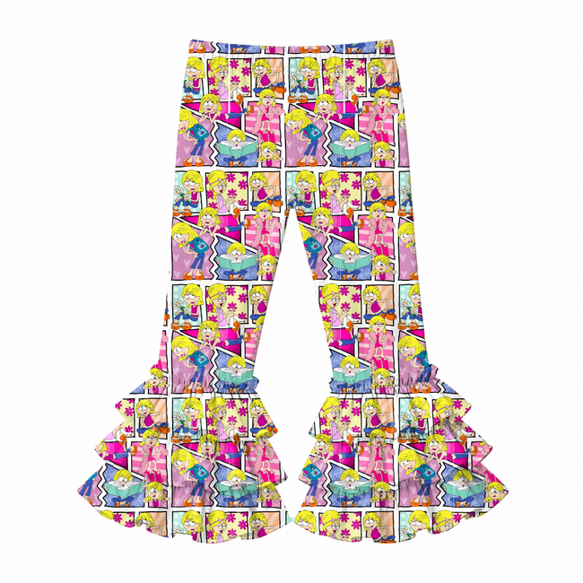Lizzie Juniper Ruffle Leggings - Knit - Pre Order - Christmas Special