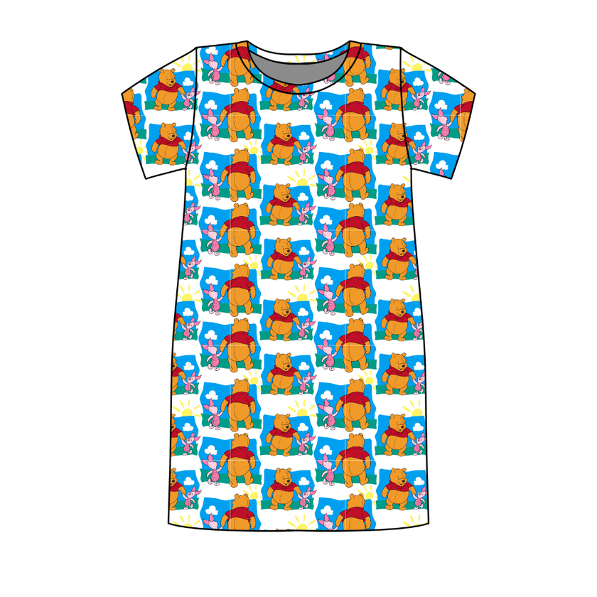 Best Friends  - Poppy Oversized Sleep Shirt Bamboo - Pre Order