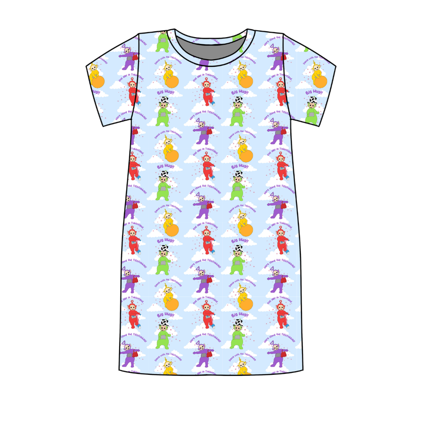 Big Hug - Poppy Oversized Sleep Shirt Bamboo - Pre Order