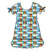 Best Friends Serenity Short Sleeve Lounge Dress - PRE ORDER