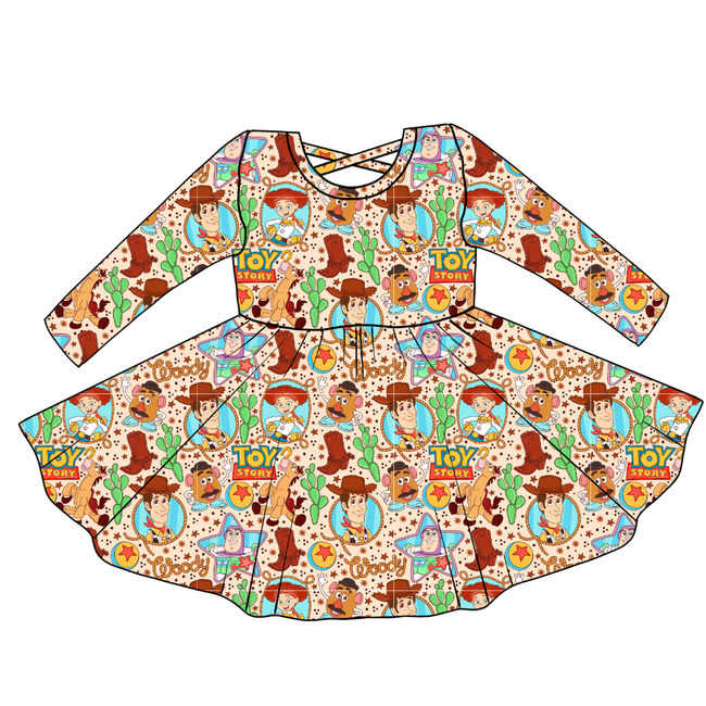 Howdy Partner Violet Cross Back Long Sleeve Knit - PRE ORDER