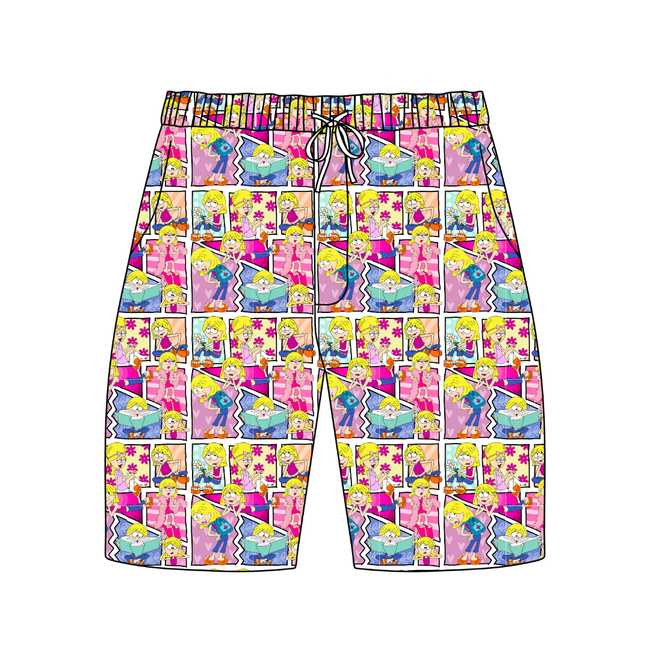 Lizzie Pebble Biker Shorts - Knit - Pre Order