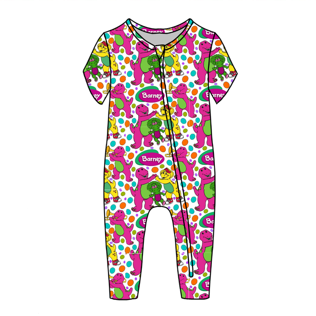 Gumdrops Dandelion Short Sleeve Sleeper Bamboo - PRE ORDER