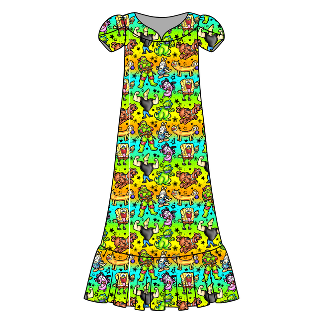 Cartoons Blanche Women's Mu'umu'u Bamboo - Pre Order