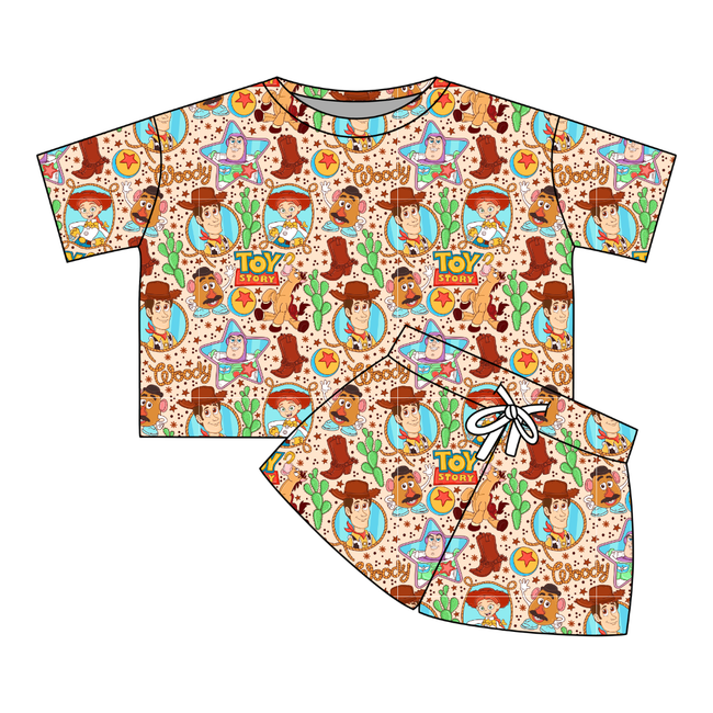 Howdy Partner Kickback Oversized Ribbed Lounge Set - PRE ORDER
