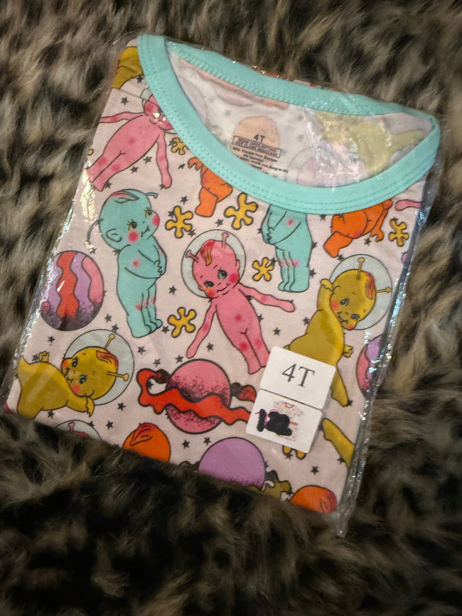 122. BILLY BUG SHORT SET - BAMBOO - 4T