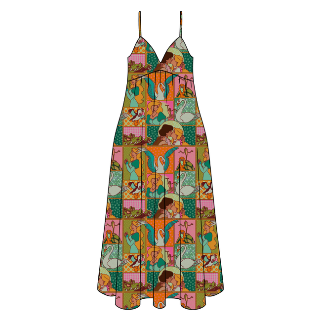 Swan Harper Women's Low Back Dress Bamboo - Pre Order