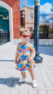 Howdy Partner Chic Short sleeve Skirted Leotard Knit - PRE ORDER