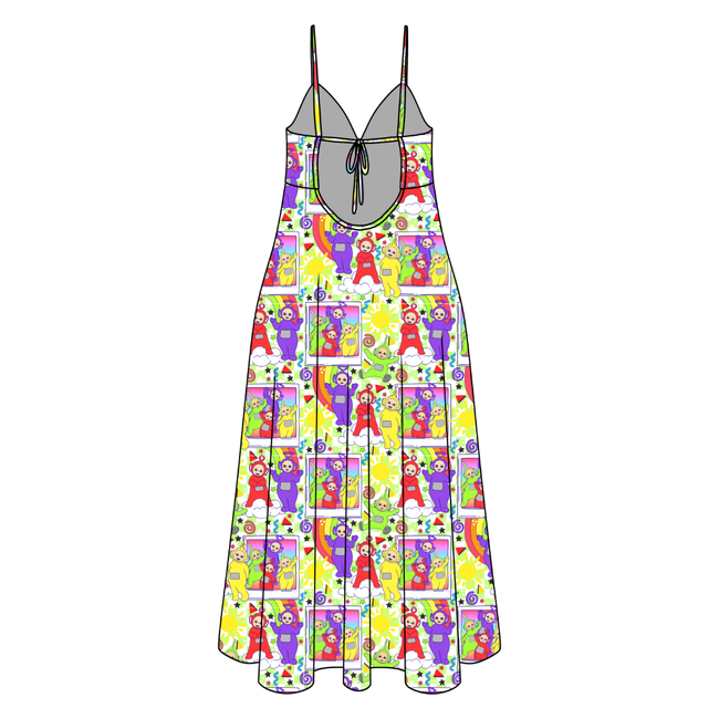 Tubby Time Harper Women's Low Back Dress Bamboo - Pre Order