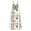 Storybook Scribbles Harper Women's Low Back Dress Bamboo - Pre Order
