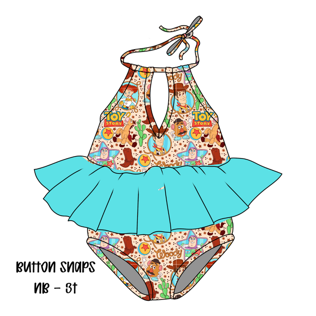 Howdy Partner Party Swim - Pre Order