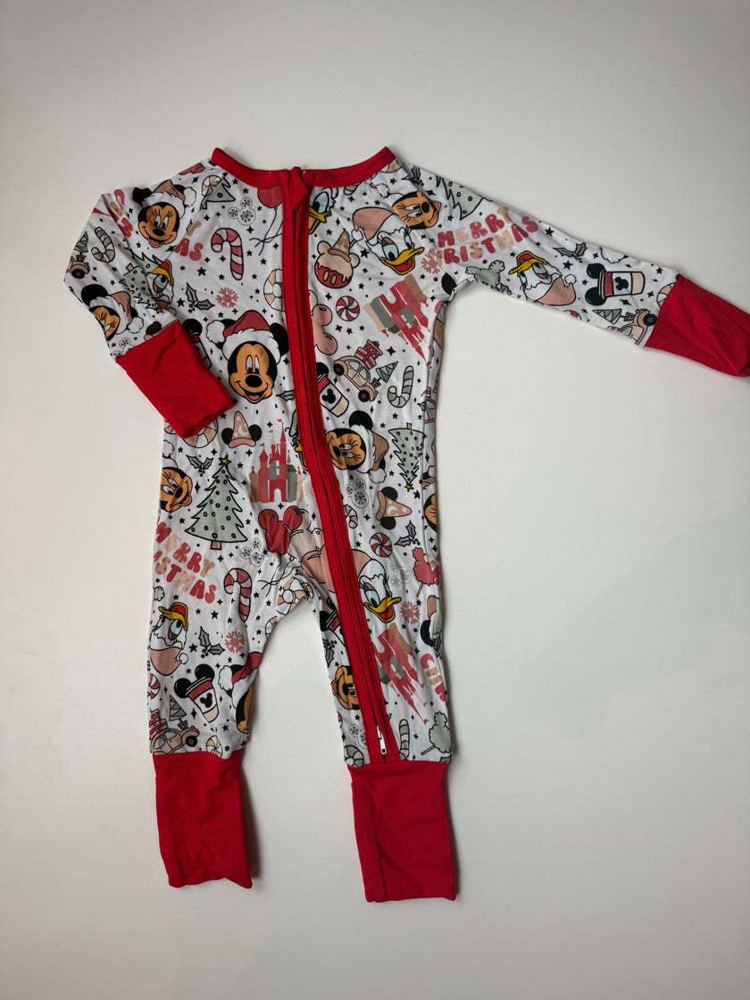 MOST MAGICAL XMAS - DREAMLAND LONG SLEEVE SLEEPER - BAMBOO