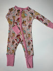 PRINCESS XMAS - DREAMLAND LONG SLEEVE SLEEPER - BAMBOO