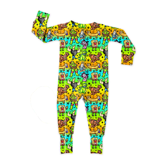 Cartoons Dreamland Long Sleeve Sleeper Bamboo - PRE ORDER