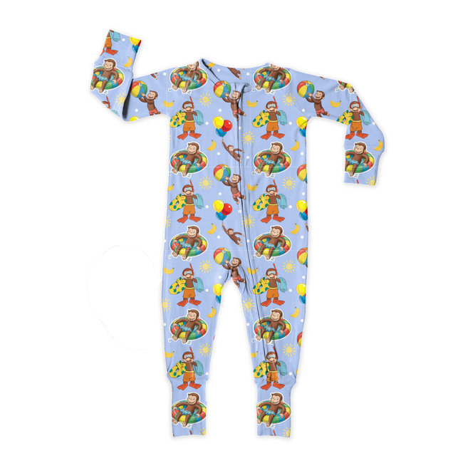 Monkey Around Dreamland Long Sleeve Sleeper Bamboo - PRE ORDER