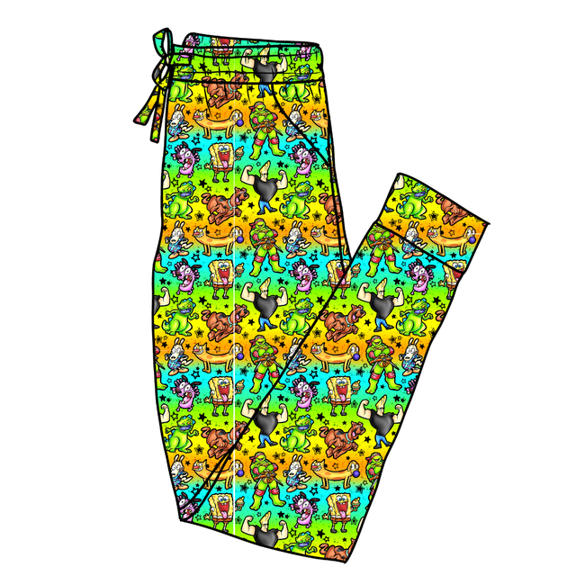 Cartoons Daze Adult Bamboo Joggers - Pre Order