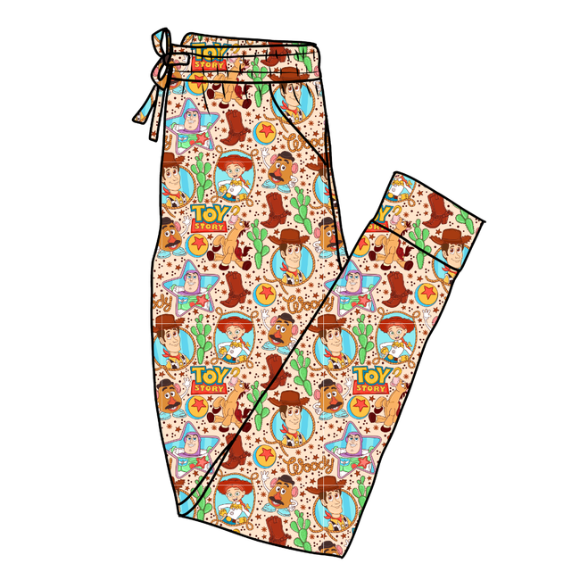 Howdy Partner Daze Adult Bamboo Joggers - Pre Order