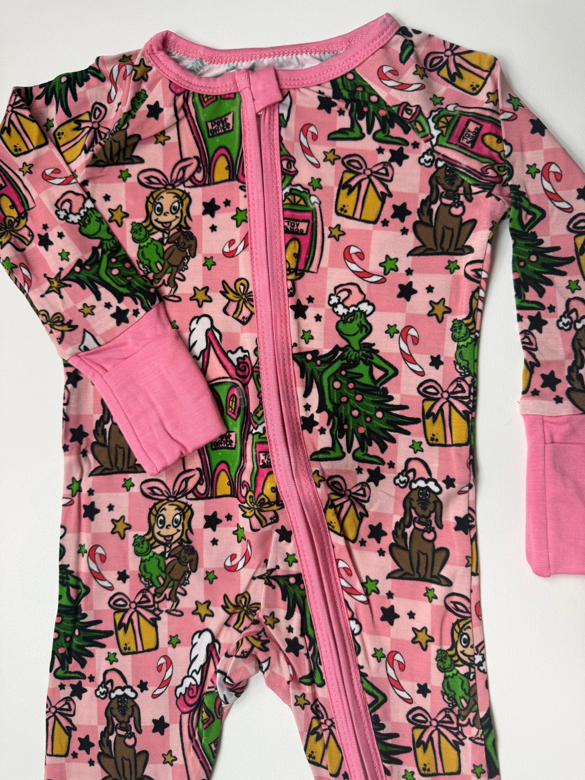 PINK CINDY - DREAMLAND LONG SLEEVE SLEEPER - BAMBOO