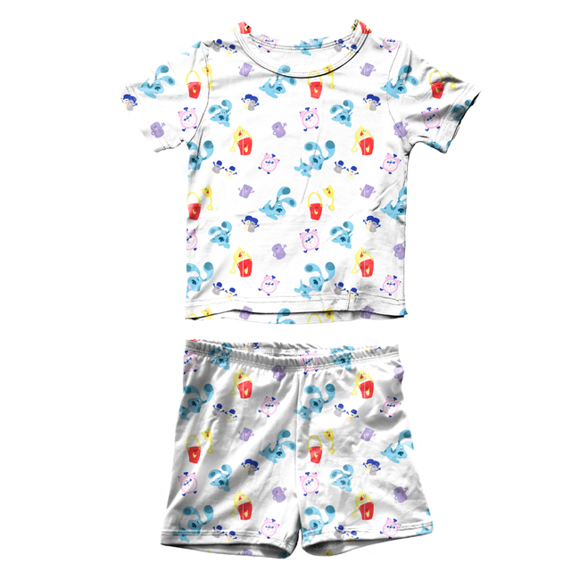 Clue Fawn Short Sleeve Short Set Bamboo - PRE ORDER