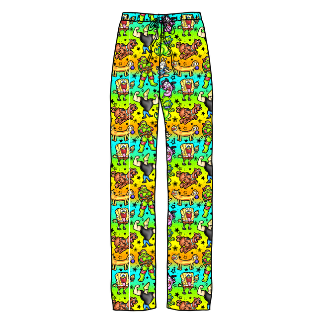 Cartoons Cosmic Adult Bamboo Pants - Pre Order