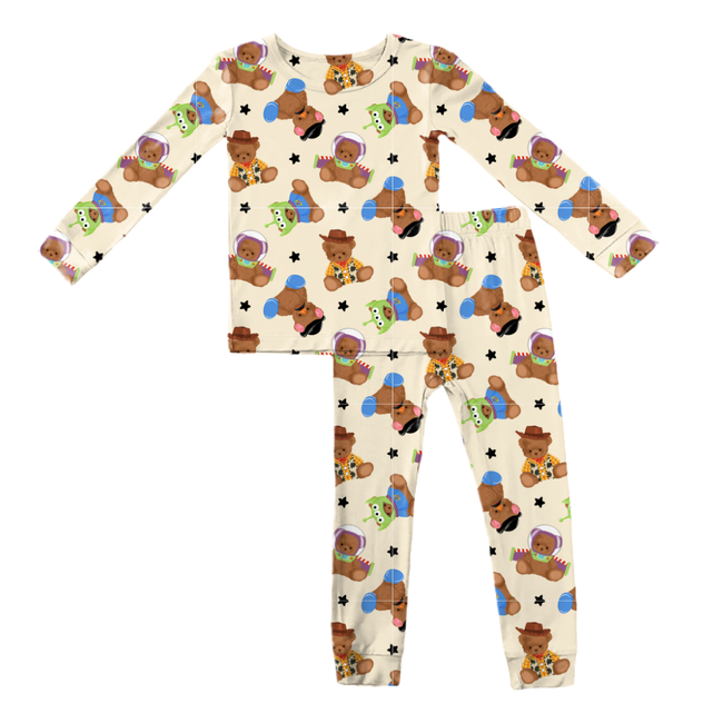 Toy Box Besties Slumber Bamboo Long Sleeve Pants Set - PRE ORDER