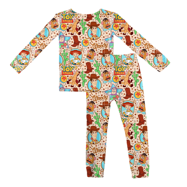 Howdy Partner Slumber Bamboo Long Sleeve Pants Set - PRE ORDER