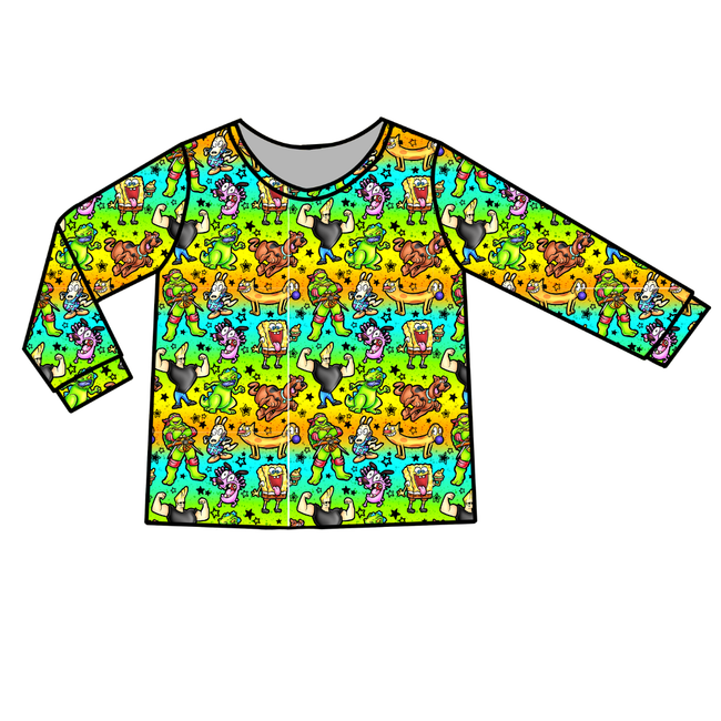 Cartoons Ruby Long Sleeve Bamboo Shirt - Pre Order