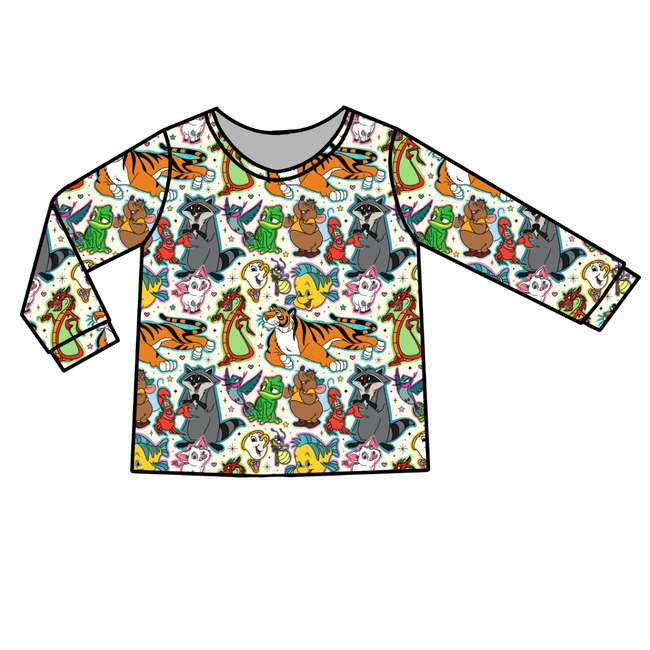 Sidekicks Ruby Long Sleeve Bamboo Shirt - Pre Order