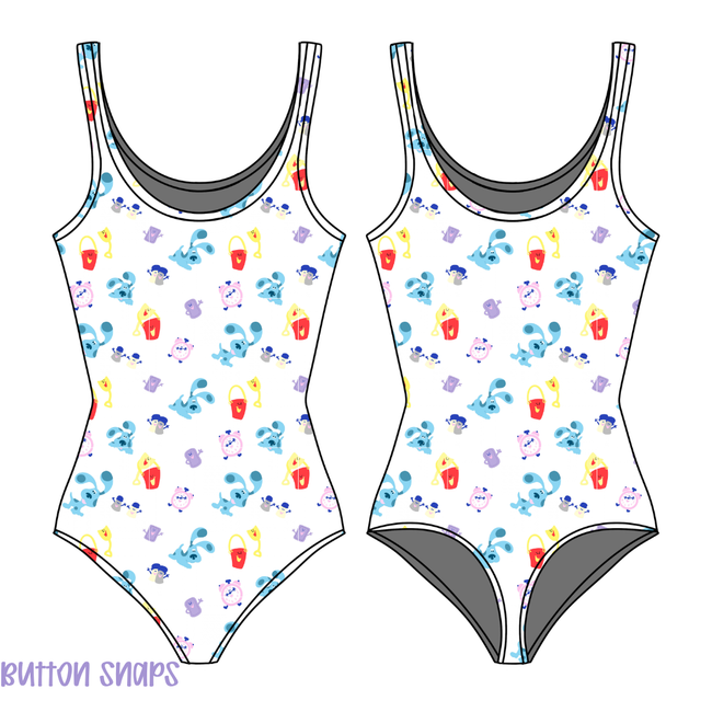 Clue Sapphire Women's Bamboo Leotard - Pre Order