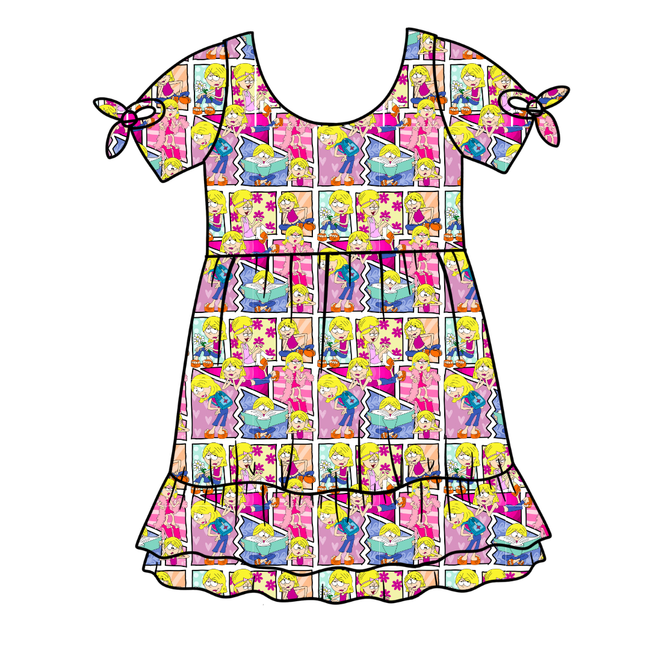 Lizzie Serenity Short Sleeve Lounge Dress - PRE ORDER