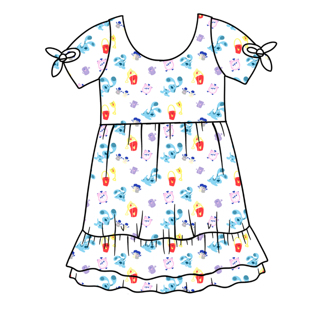 Clue Serenity Short Sleeve Lounge Dress - PRE ORDER