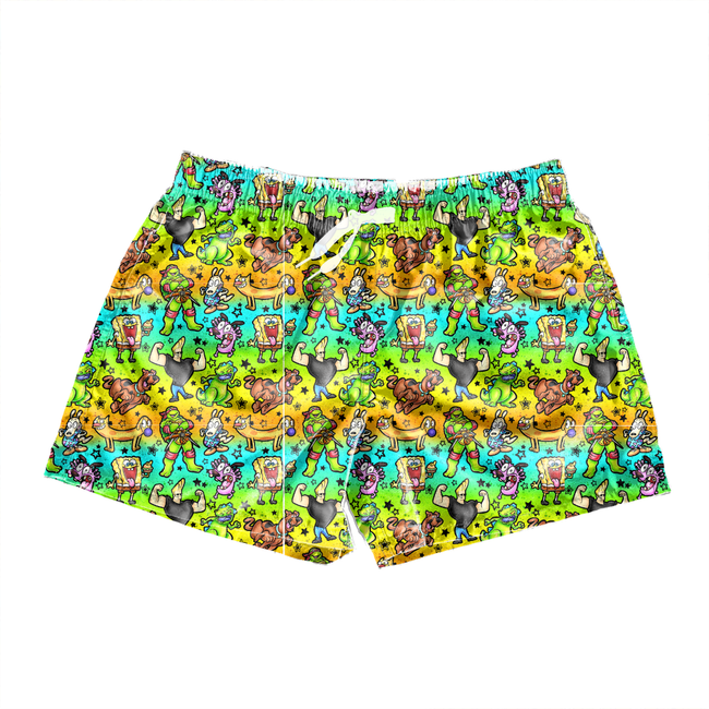 Cartoons Swim Trunks - Pre Order