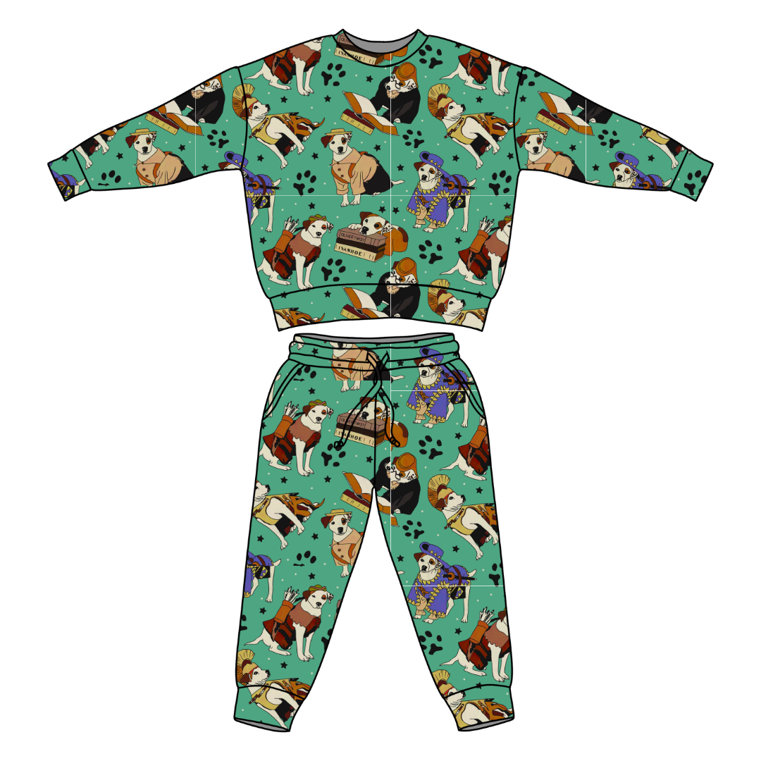 Wishbone Flex Long Sleeve Jogger Set - PRE ORDER