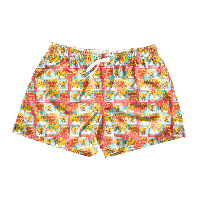 Retro Robot Adventures Swim Trunks - Pre Order