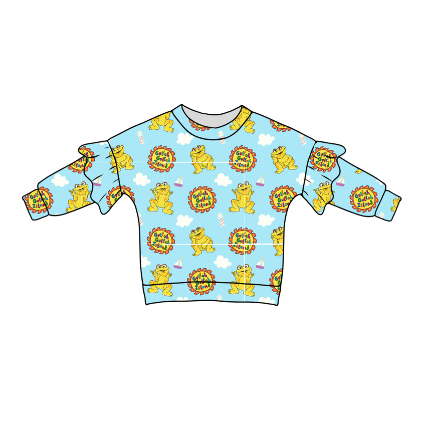 On the Island - Lillie Ruffle Sweater Knit - PRE ORDER