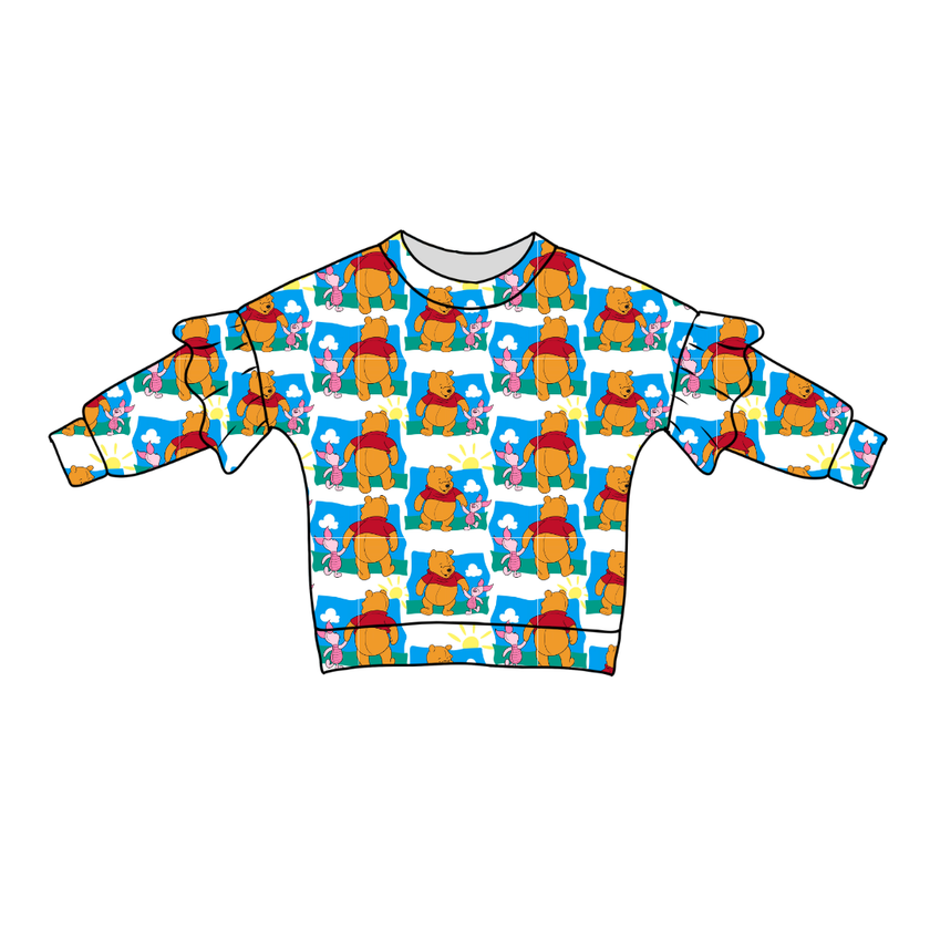 Best Friends  - Lillie Ruffle Sweater Knit - PRE ORDER
