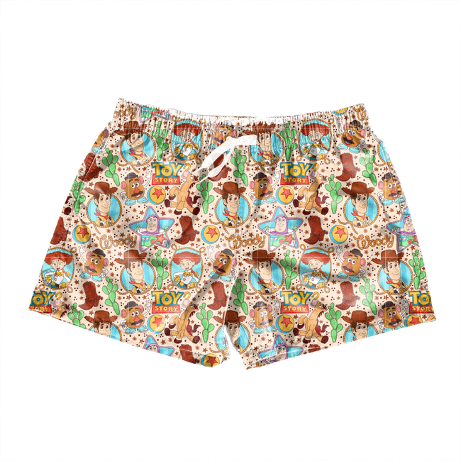 Howdy Partner Swim Trunks - Pre Order