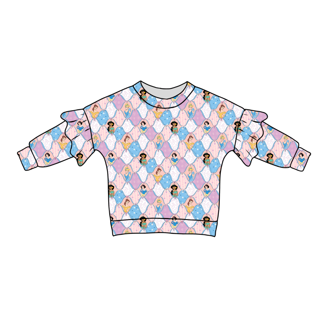 Princess Dreams - Lillie Ruffle Sweater Knit - PRE ORDER