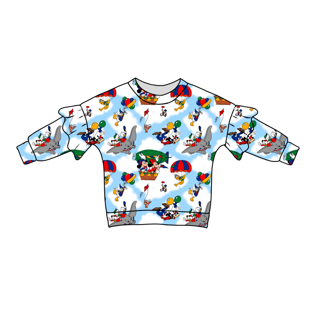 Blimp - Lillie Ruffle Sweater Knit - PRE ORDER