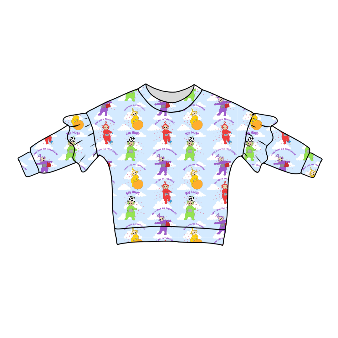 Big Hug - Lillie Ruffle Sweater Knit - PRE ORDER