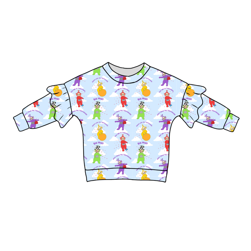 Big Hug - Lillie Ruffle Sweater Knit - PRE ORDER