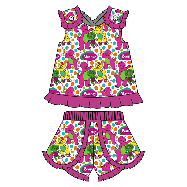 Gumdrops Evie Tulip Short Set Knit - PRE ORDER