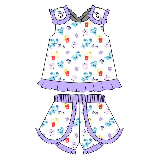 Clue Evie Tulip Short Set Knit - PRE ORDER